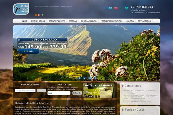 killatourperu.com site used Killa