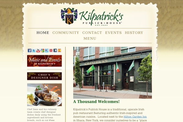 kilpatrickspub.com site used Brunelleschi-child