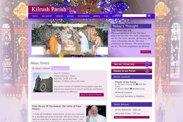 kilrushparish.com site used Parish
