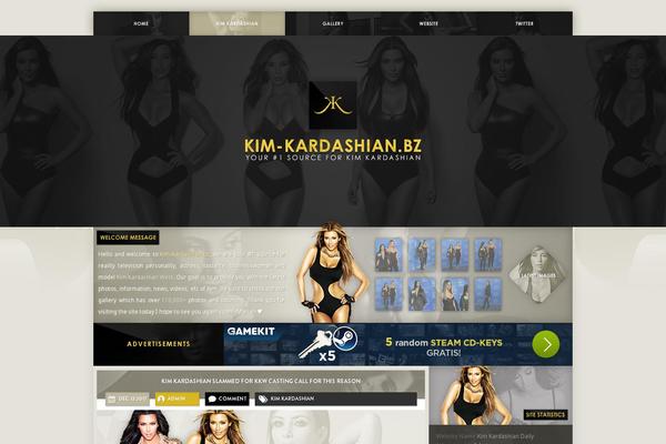 kim-kardashian.bz site used Kimtan