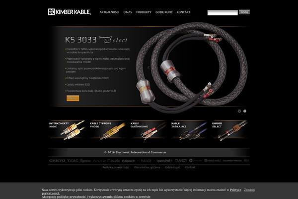 kimber.pl site used Kimberkable