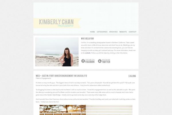 Prophoto4 theme site design template sample