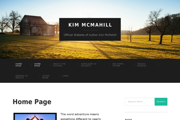 Hemingway theme site design template sample