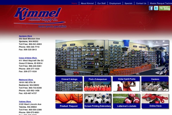 kimmelathletic.com site used Kimmelathletic