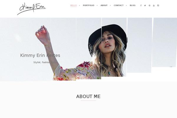 Patti theme site design template sample