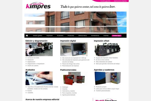 Twenty Ten theme site design template sample