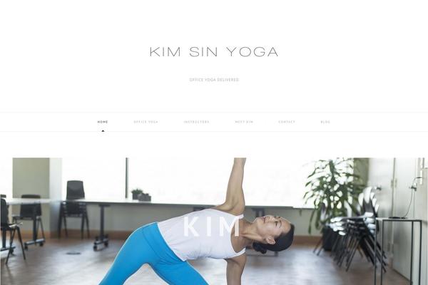 kimsinyoga.com site used Kimsinyoga