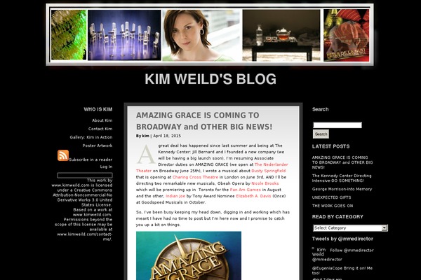 kimweild.com site used Kim-custom