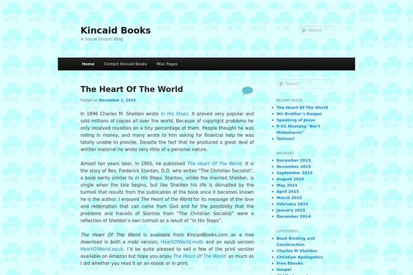 kincaidbooks.com site used Kb2011child
