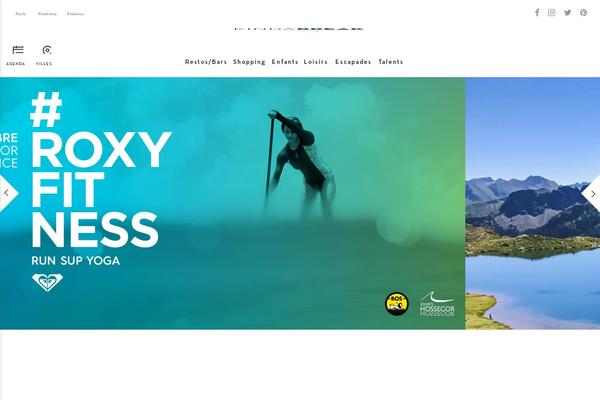 Hickory theme site design template sample