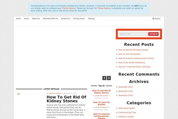 Sharp theme site design template sample