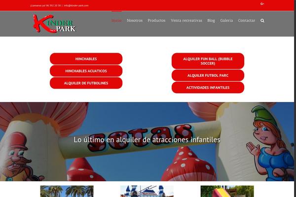 kinder-park.com site used Avada-old