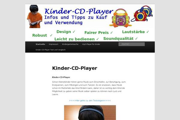 Twenty Eleven theme site design template sample