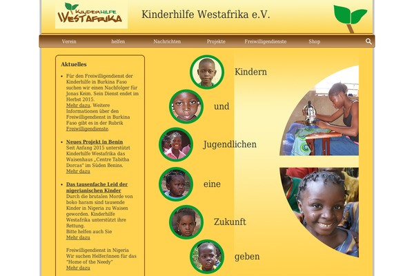 kinderhilfe-westafrika.de site used Kinderhilfe