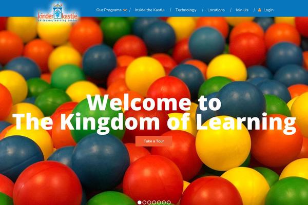 kinderkastle.com site used Kinder-kastle-theme