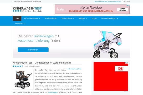 kinderwagentest24.net site used Weblogwerk