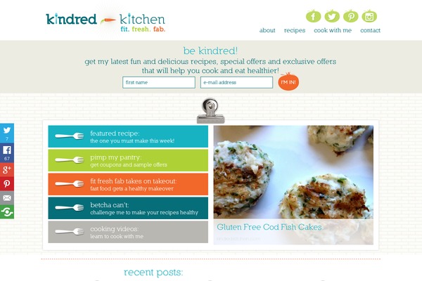 kindred-kitchen.com site used Kindredkitchen