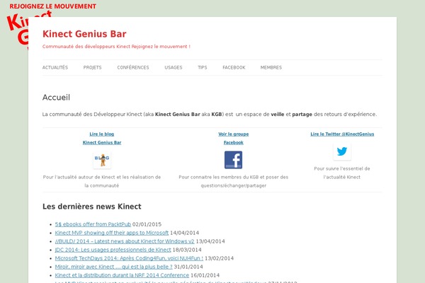 Twenty Twelve theme site design template sample