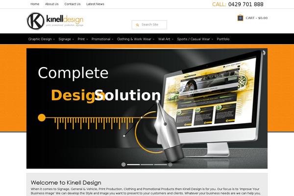 kinelldesign.com.au site used Kinelldesign