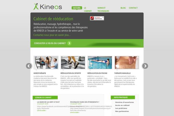 kineos.fr site used Kineos