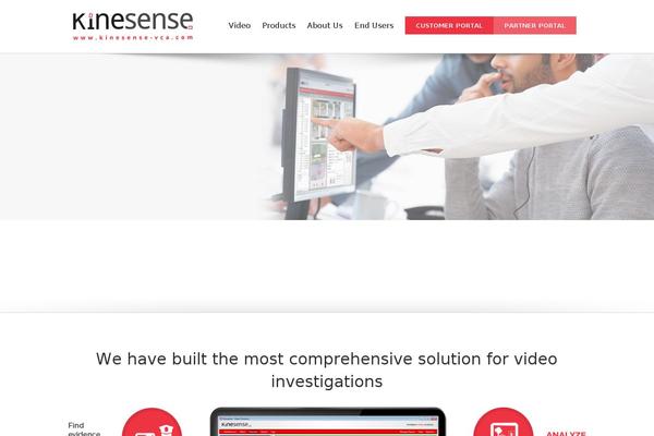 kinesense-vca.com site used Kinesense