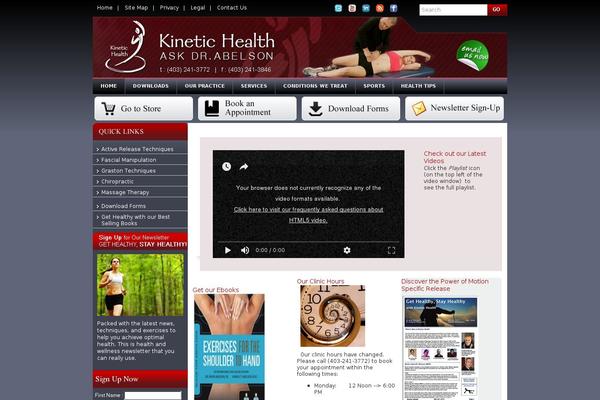kinetichealth.ca site used Kinetichealth_ws