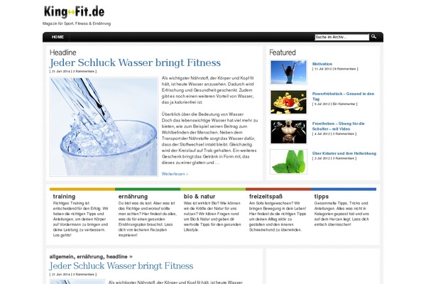 king-fit.de site used Kingfit