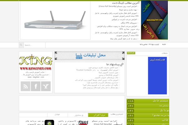 king2net theme websites examples