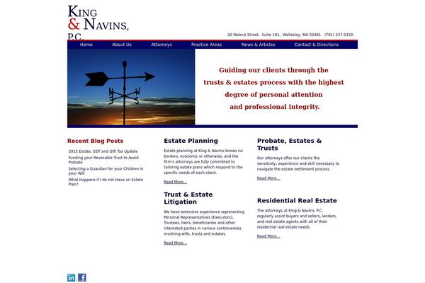 kingandnavins.com site used Kingandnavins