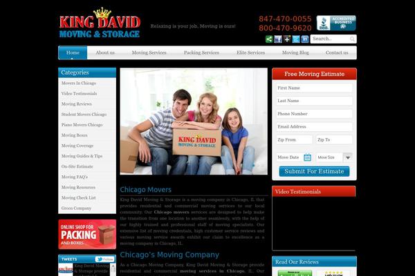 kingdavidmovers.com site used Kingdavidmovers.com
