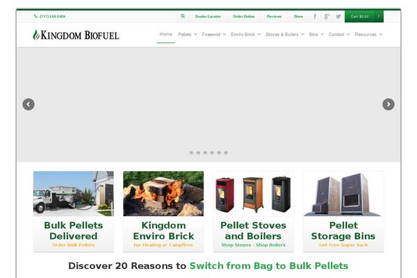 Envision theme site design template sample