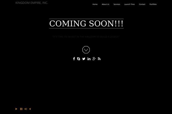 onetone theme site design template sample