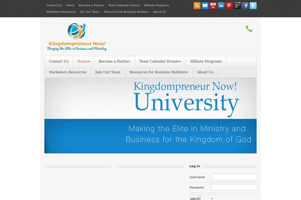 kingdompreneurnowuniversity.com site used Gdrealestate
