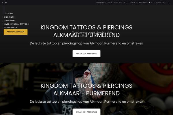 kingdomtattoos.nl site used Tattoopro