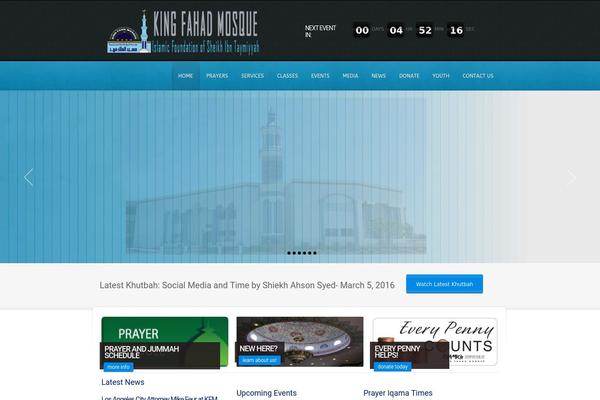 Churchope theme site design template sample