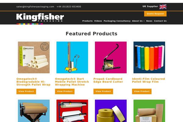 kingfisherpackaging.com site used Morb