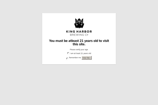 kingharborbrewing.com site used Khbc_theme