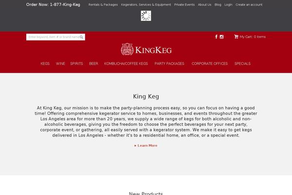 kingkeg.com site used Kingkeg
