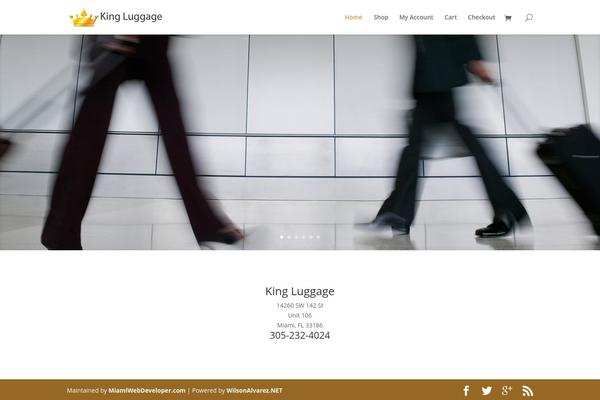Divi theme site design template sample
