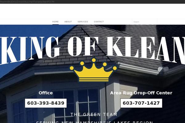 kingofkleannh.com site used King-of-clean