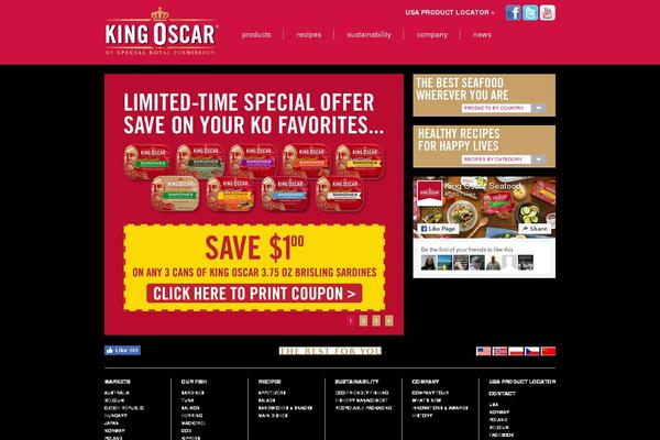 kingoscar.com site used King-oscar