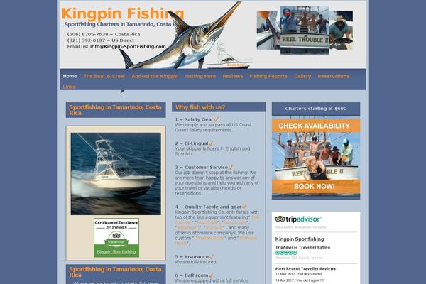 kingpin-sportfishing.com site used Kingpin_sportfishing
