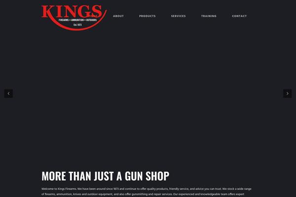 kings-firearms.co.za site used Kingler-theme