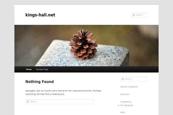 Twenty Eleven theme site design template sample