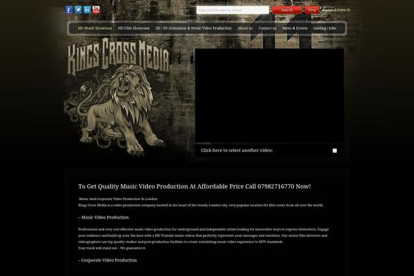 Kisswebmedia theme site design template sample