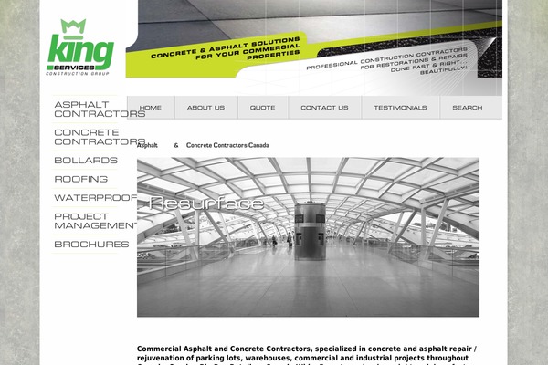 kingservices.ca site used King_theme