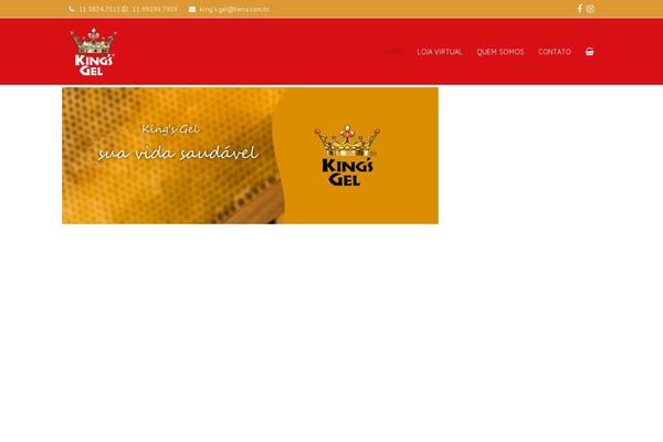 Total theme site design template sample