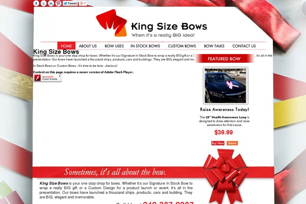 kingsizebows.com site used 1.5.3