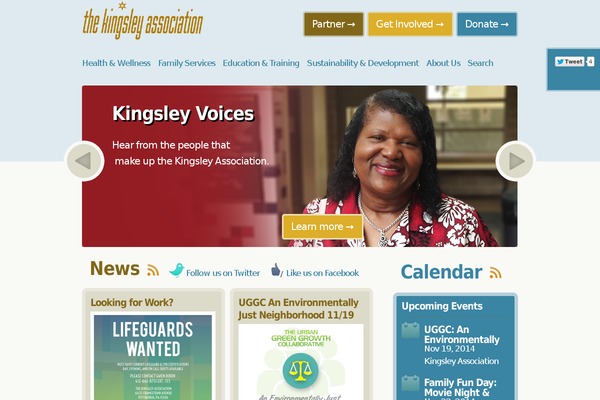 kingsleyassociation.org site used Kingsley
