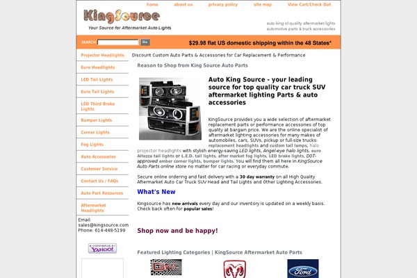 kingsource.com site used Greenmarinee